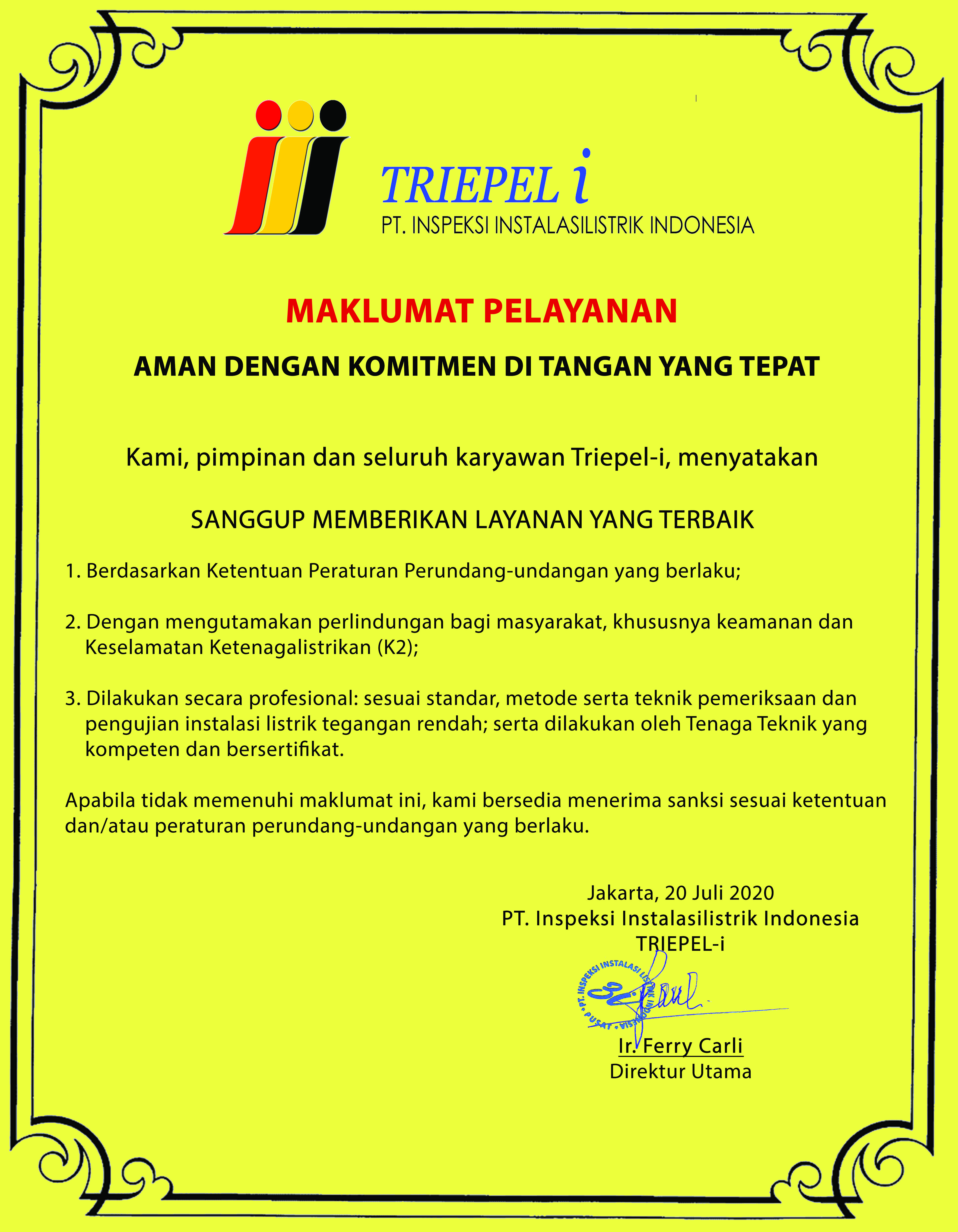 maklumat layanan